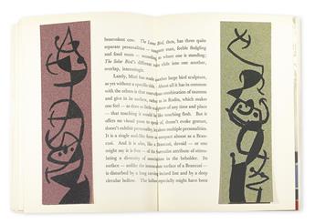 MIRÓ, JOAN.Group of 4 Limited Editions published by the Pierre Matisse Gallery.